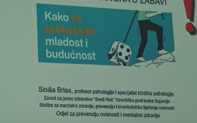 Tribina „KAKO NE PROKOCKATI MLADOST I BUDUĆNOST“
