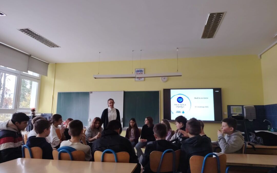 RADIONICE „MALE ŠKOLE EMPATIJE“ U 6.D RAZREDU