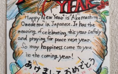 Blagdanska razmjena čestitki s učenicima iz Japana