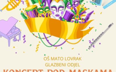 Koncert pod maskama!