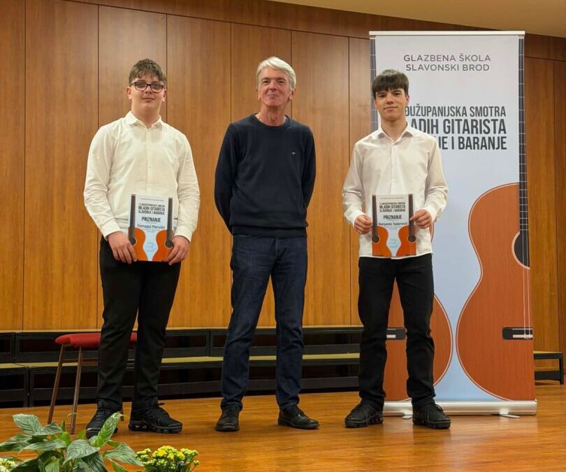 MEĐUŽUPANIJSKA SMOTRA MLADIH GITARISTA SLAVONIJE I BARANJE