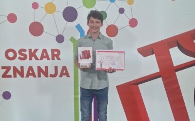 LUKA CURAĆ DOBITNIK OSKARA ZNANJA U 2026. GODINI