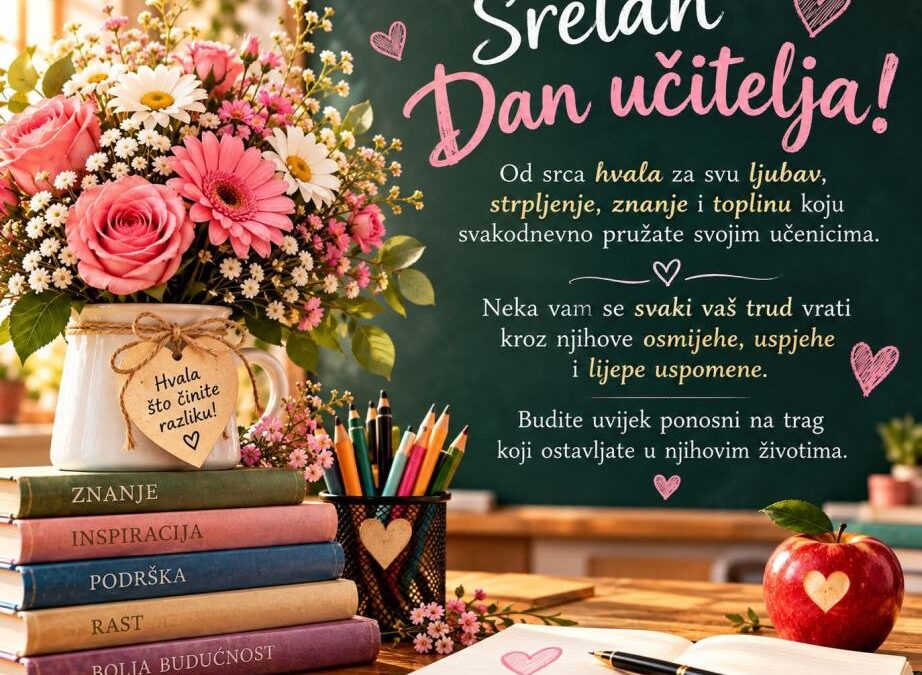 Svjetski dan učitelja – Učitelji, hvala!